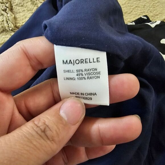 Majorelle Copacabana Dress Navy Floral Women's Size Small - Picture 10 of 12
